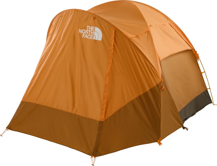 The North Face Wawona 4-Person Light Exuberance Orange/Timber Tan/New Taupe Green The North Face