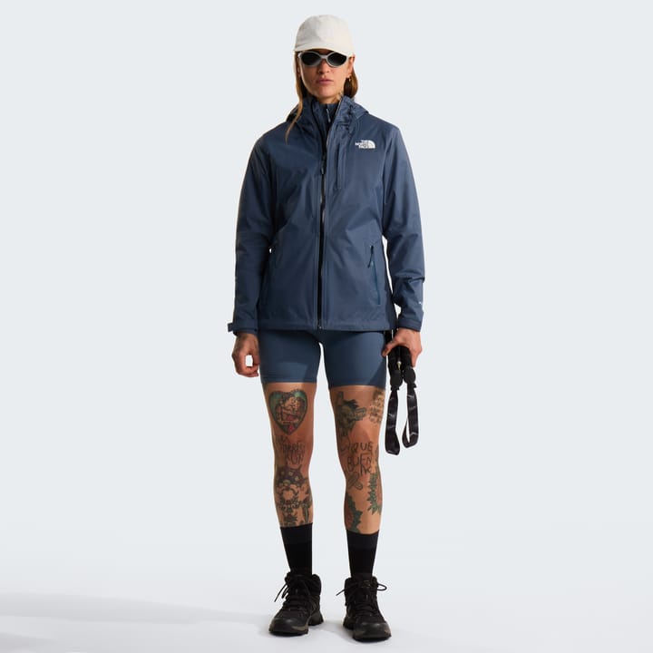 The North Face Women's Alta Vista Rain Jacket Granite Grey The North Face