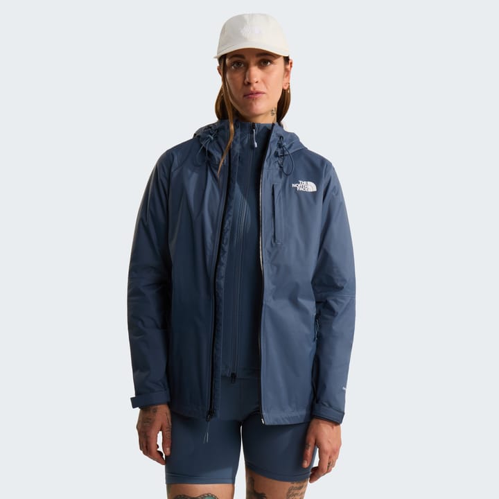 The North Face Women's Alta Vista Rain Jacket Granite Grey The North Face