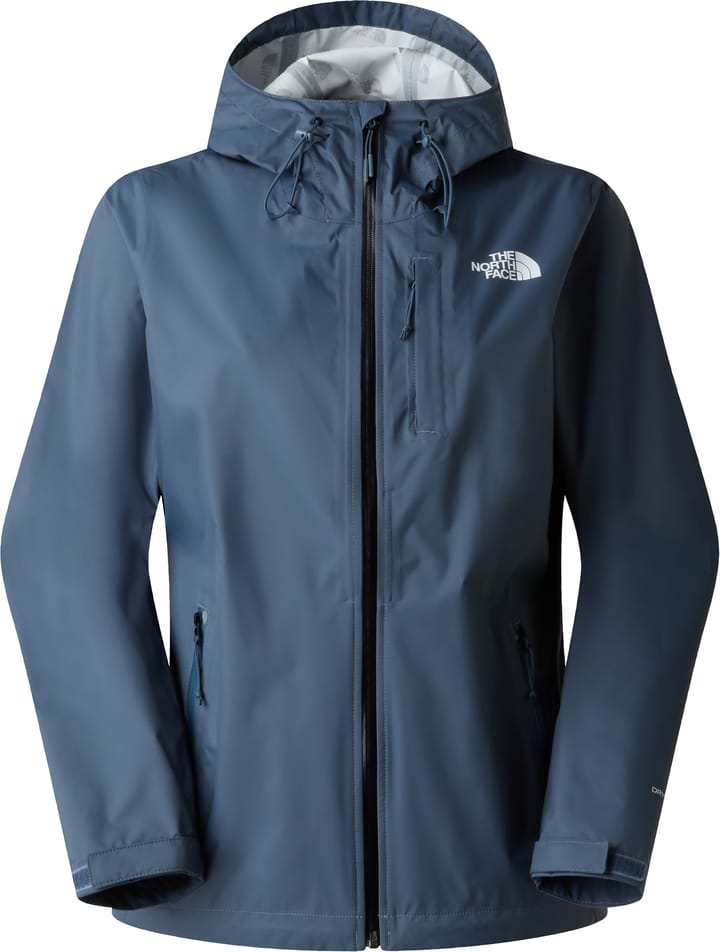 The North Face Women's Alta Vista Rain Jacket Granite Grey The North Face