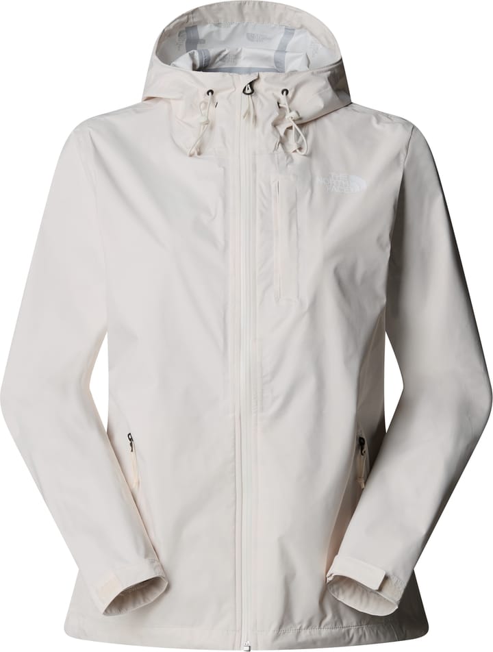 The North Face Women's Alta Vista Rain Jacket White Dune The North Face