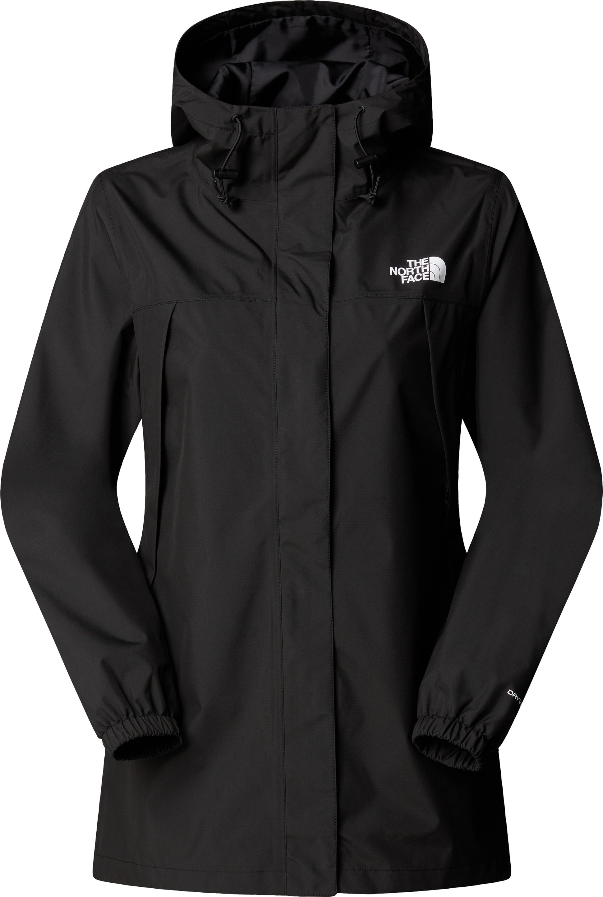 The North Face Women's Antora Rain Parka TNF Black Buy The North