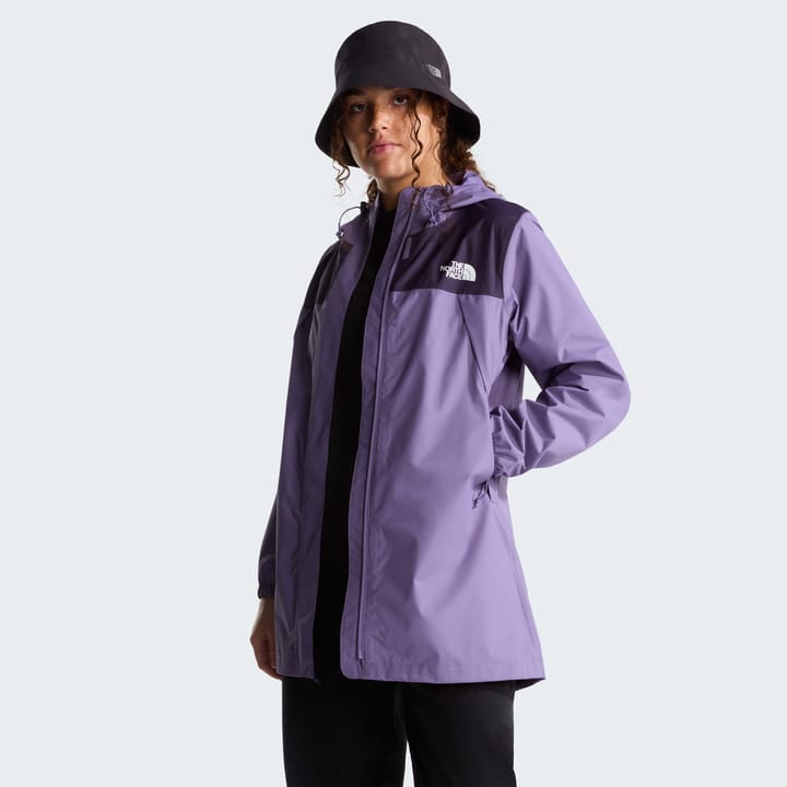 The North Face Women's Antora Rain Parka Grounded Plum/Endless Dusk The North Face
