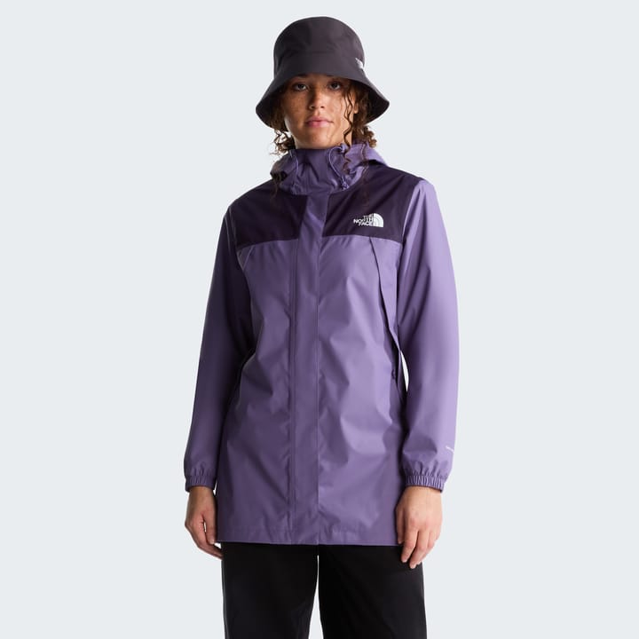 The North Face Women's Antora Rain Parka Grounded Plum/Endless Dusk The North Face