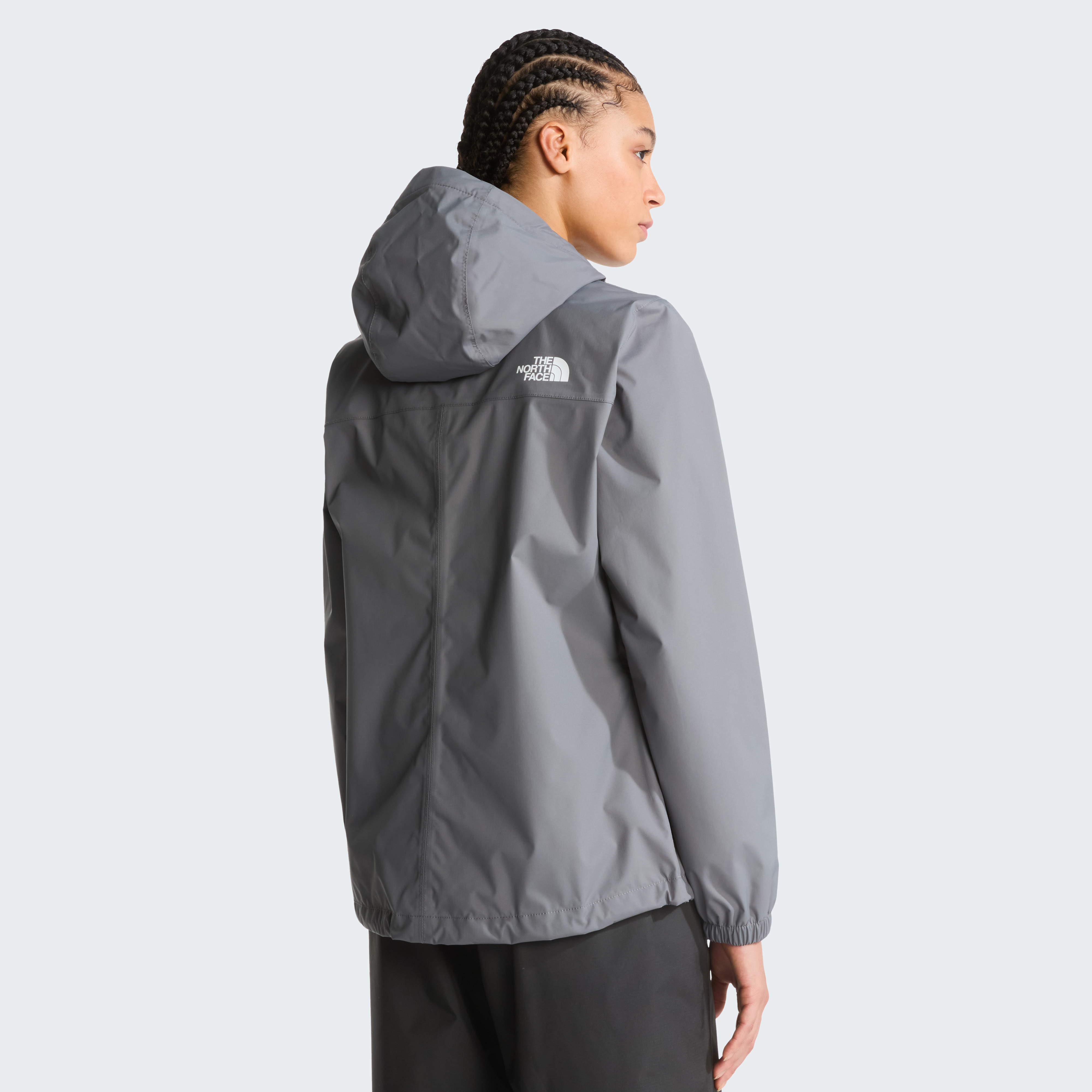 The North Face Women's Antora Rain Jacket Smoked Pearl