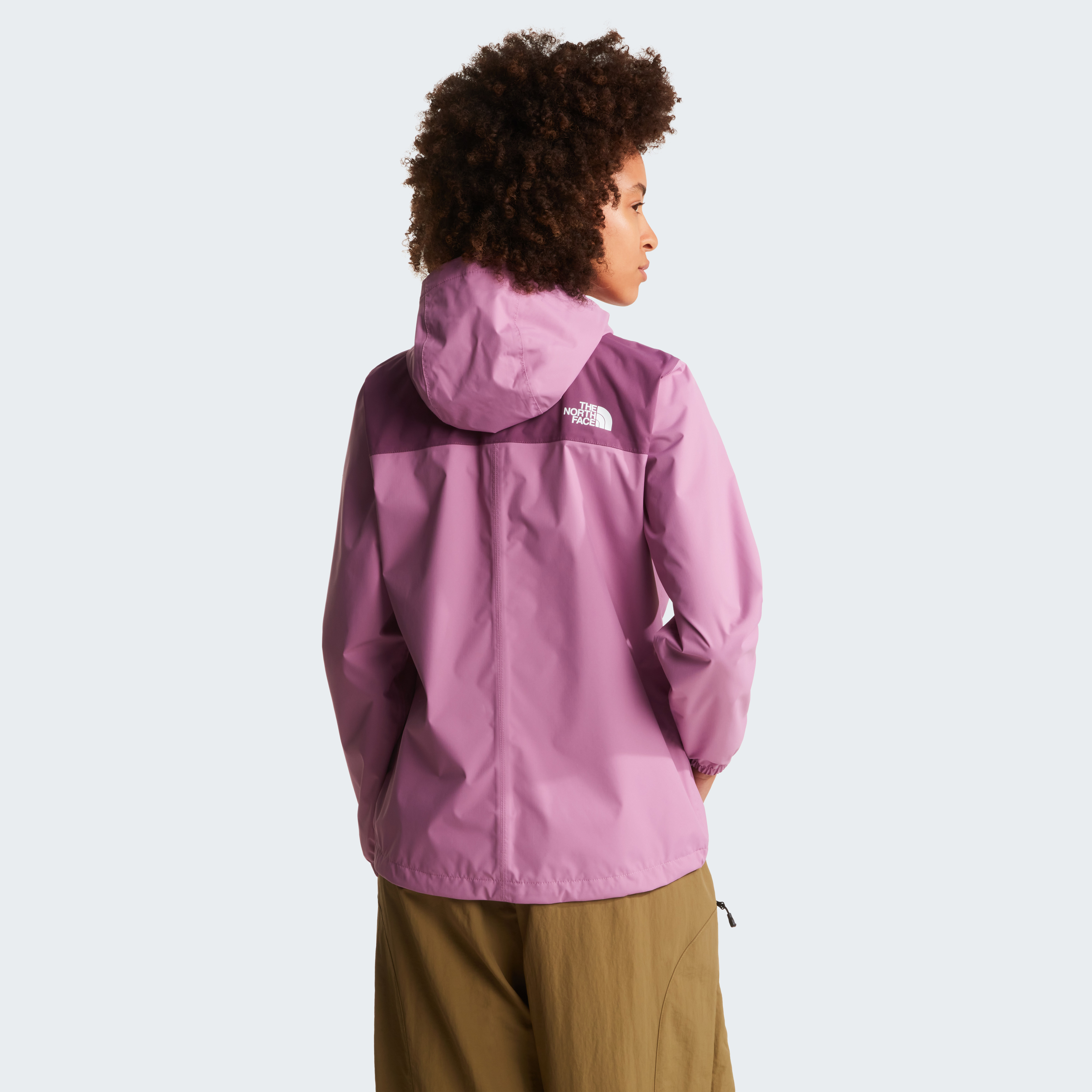 The North Face Women's Antora Rain Jacket Hushed Lavender/Chroma