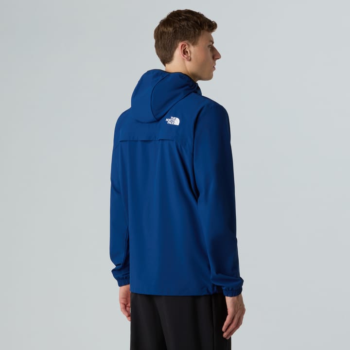 The North Face Men's Mountain Athletics Hooded Wind Jacket Estate Blue The North Face The North Face Men's Mountain Athletics Hooded Wind Jacket Estate Blue The North Face