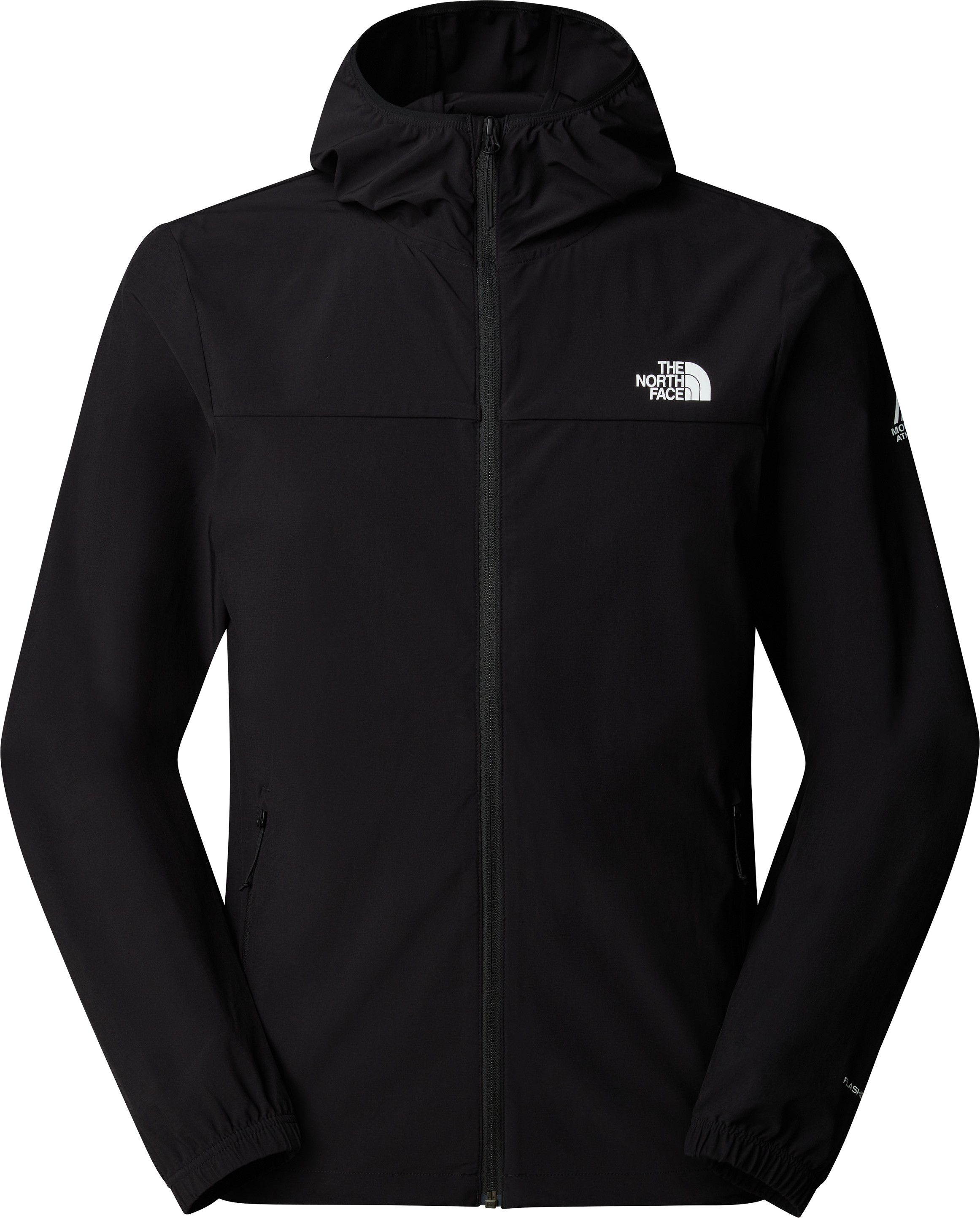The North Face Men's Mountain Athletics Hooded Wind Jacket TNF Black