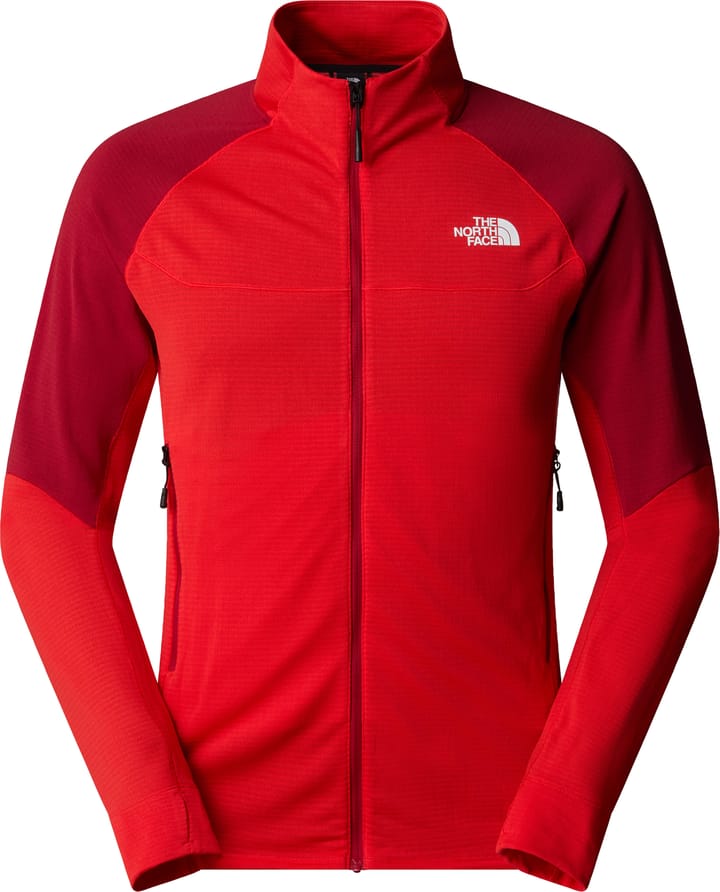 The North Face Men's Bolt Polartec Jacket High Risk Red/Garnet Red The North Face