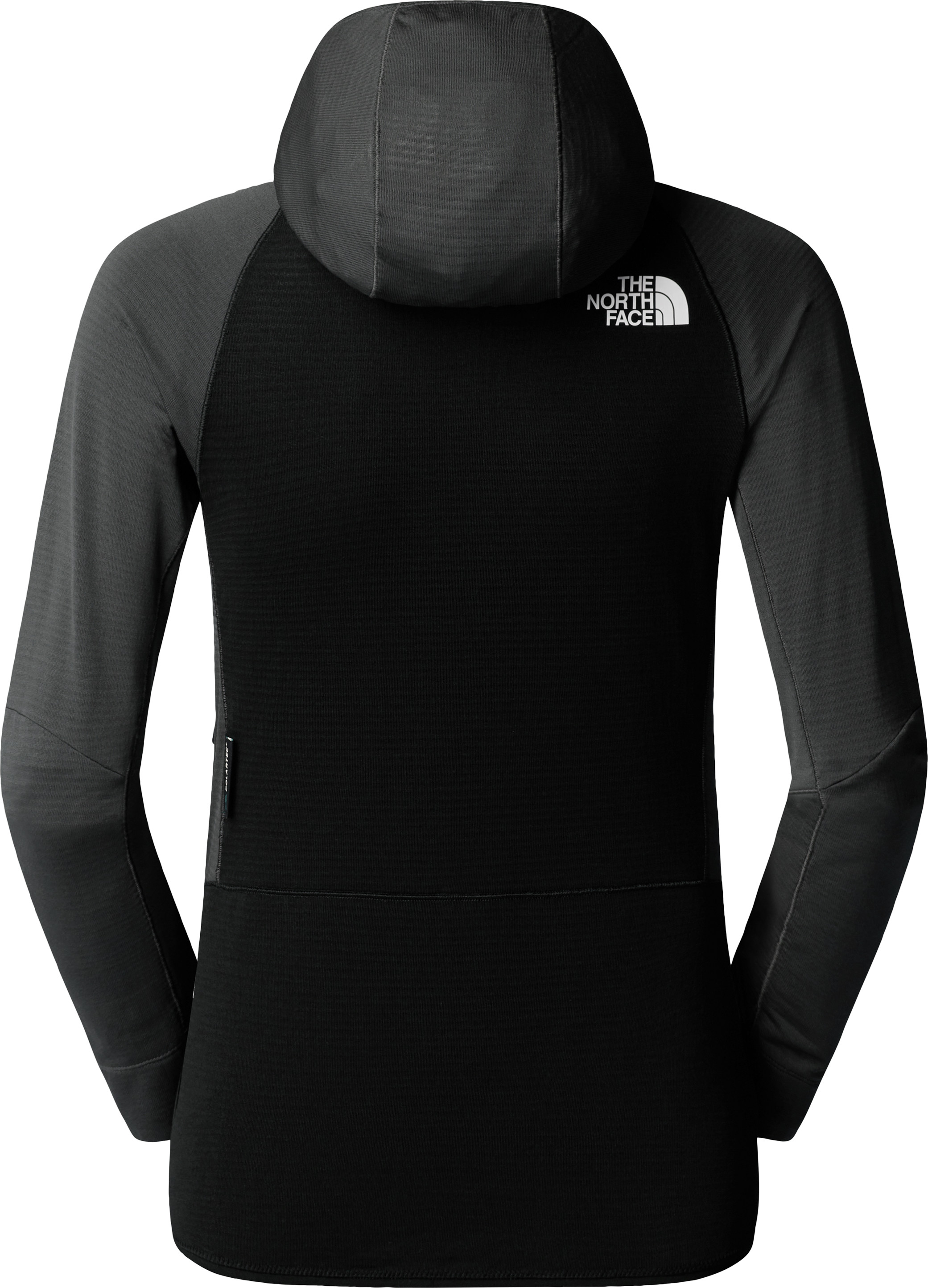 The North Face Women's Bolt Polartec Hoodie Asphalt Grey/TNF Black