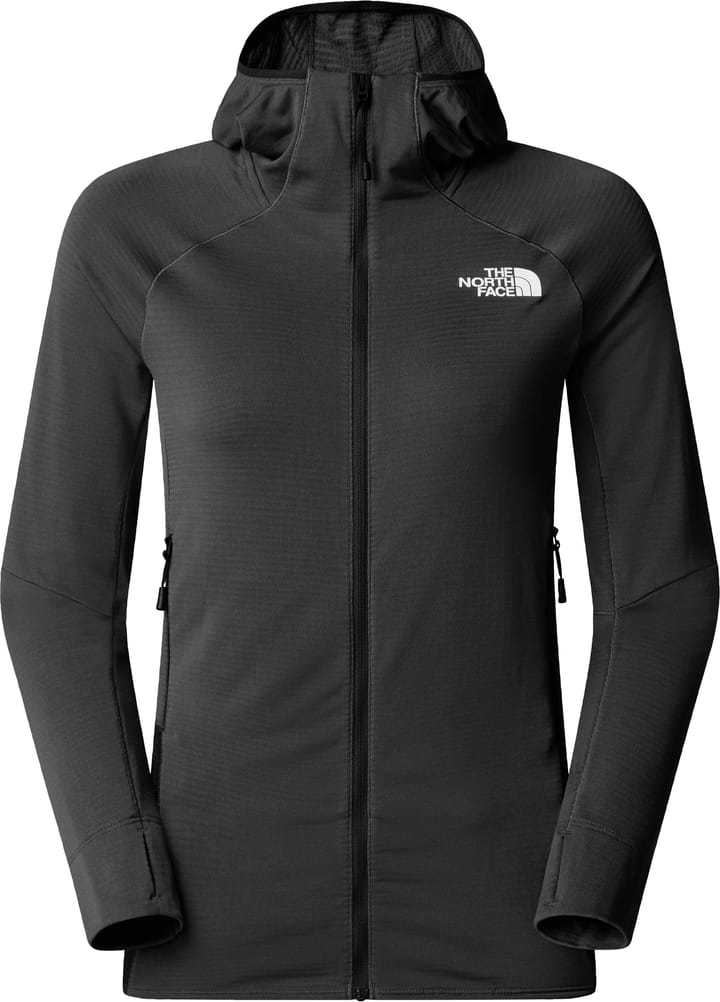 The North Face Women's Bolt Polartec Hoodie Asphalt Grey/TNF Black The North Face