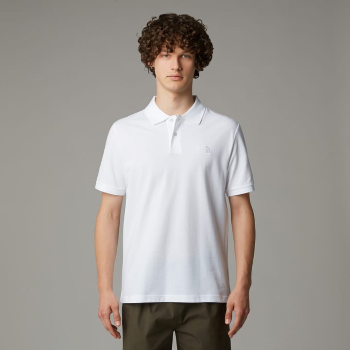 The North Face Men's Essential Regular Polo TNF White The North Face The North Face Men's Essential Regular Polo TNF White The North Face
