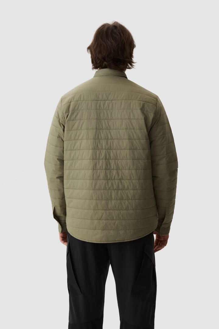 Yama Ember Puffer Shirt Moss Green Yama