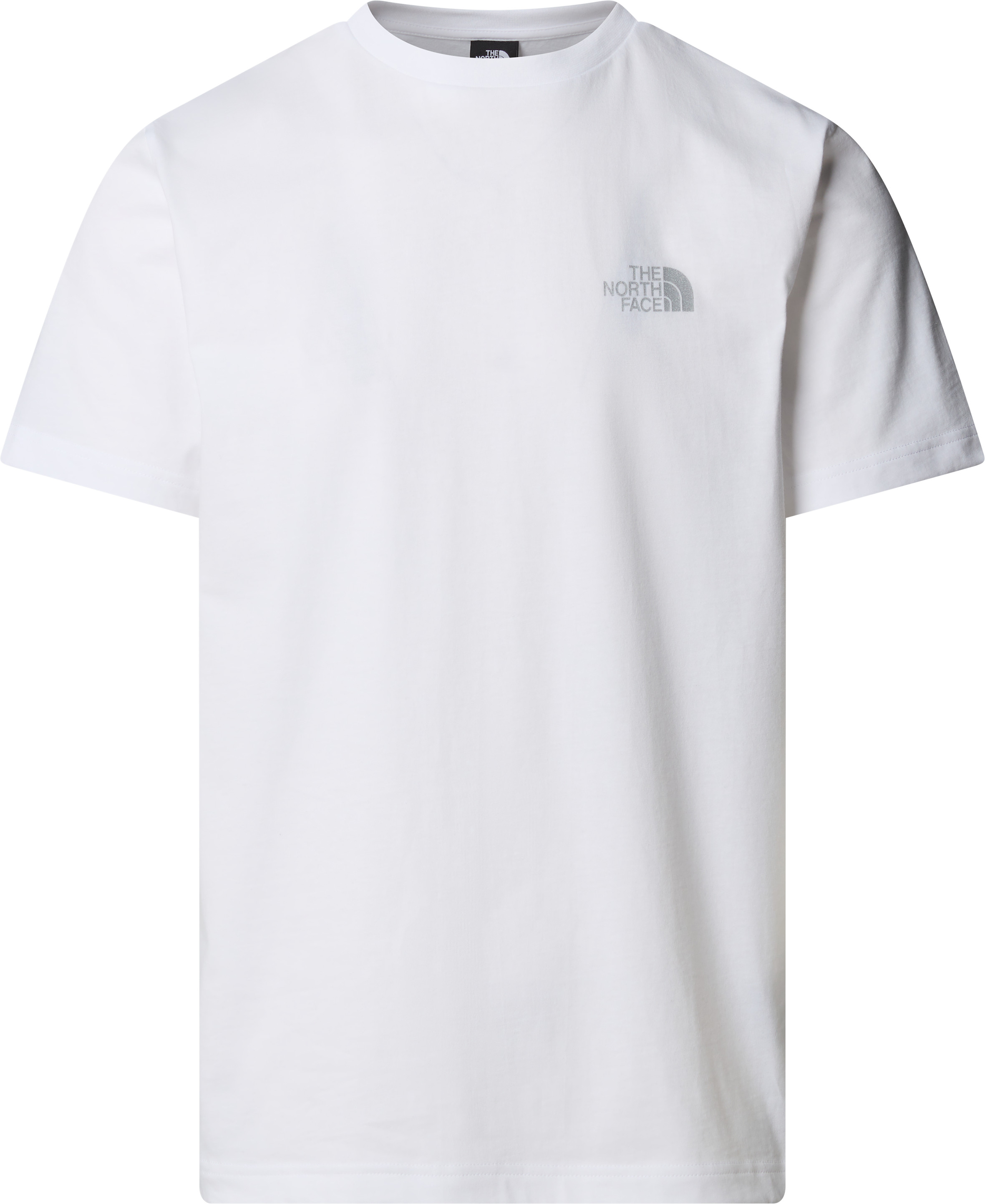 The North Face Men's NSE Reflective Box T-Shirt TNF White Reflective T-shirts L
