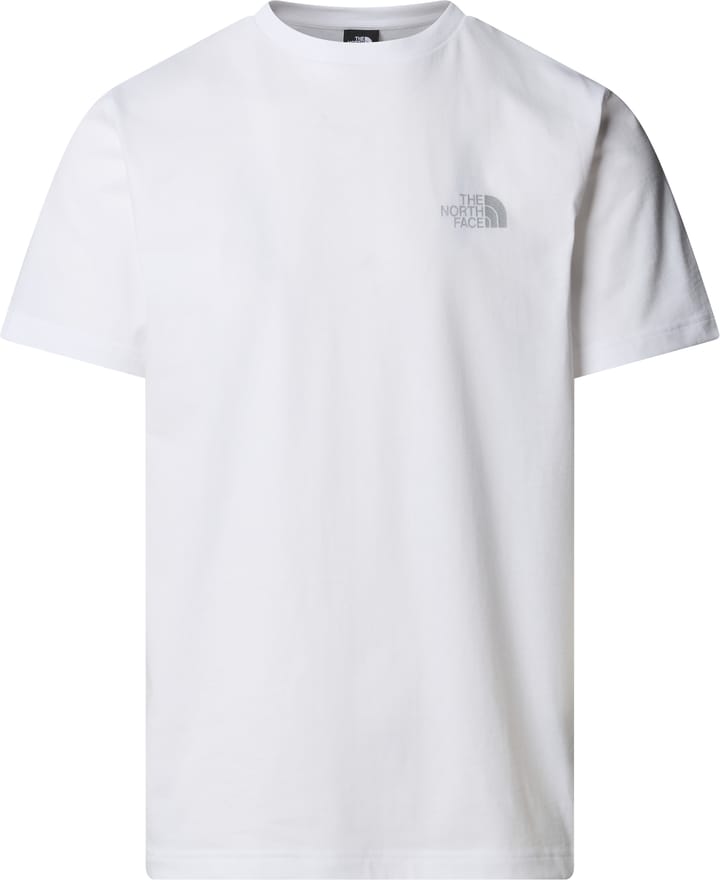 The North Face Men's NSE Reflective Box T-Shirt TNF White Reflective The North Face