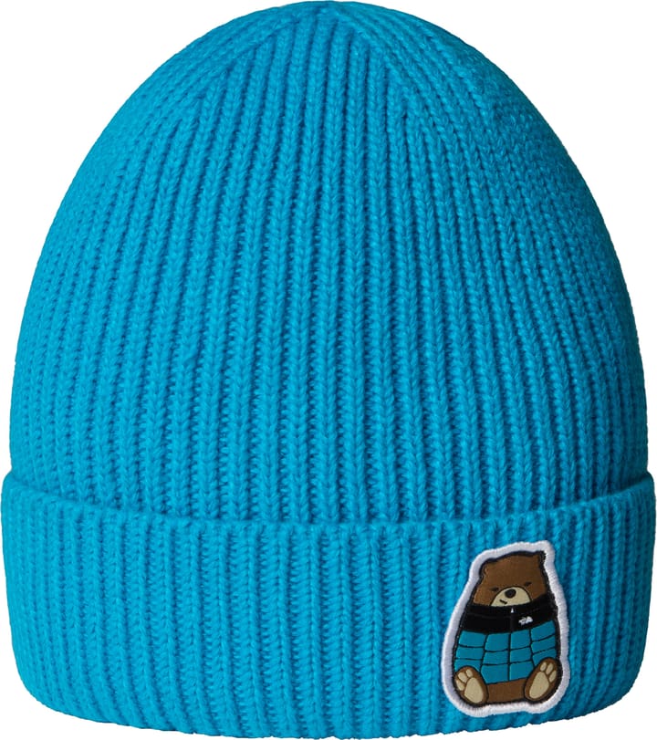 The North Face Kids' TNF Logo Box Cuffed Beanie Meridian Blue/nuptse Be The North Face