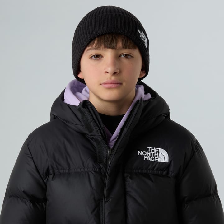 The North Face Kids' TNF Logo Box Cuffed Beanie TNF Black The North Face