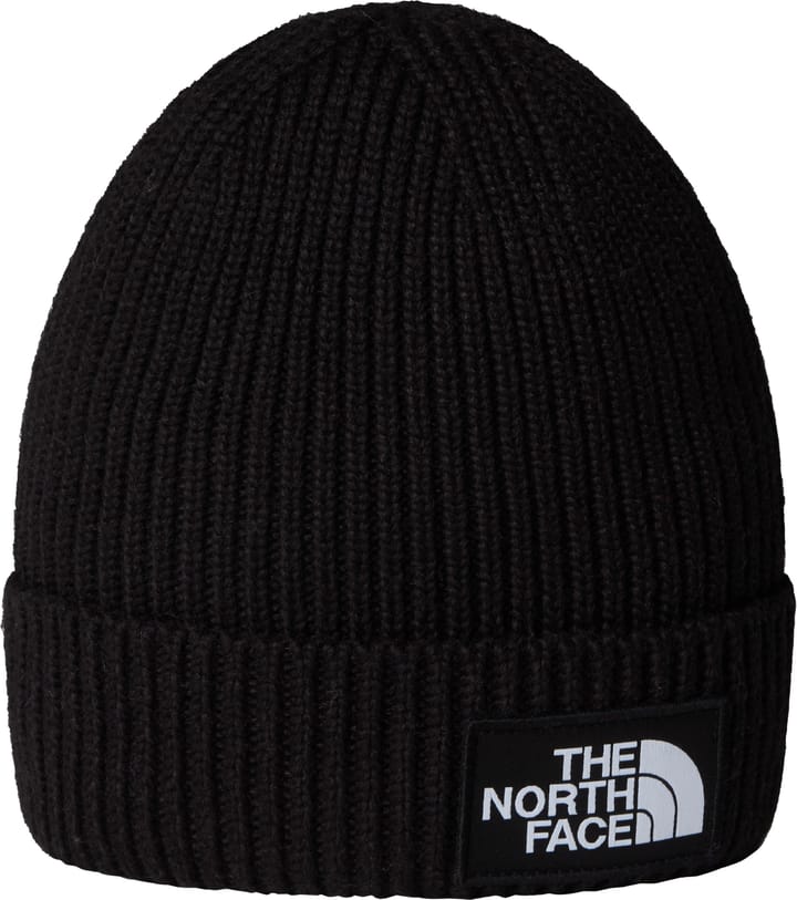 The North Face Kids' TNF Logo Box Cuffed Beanie TNF Black The North Face