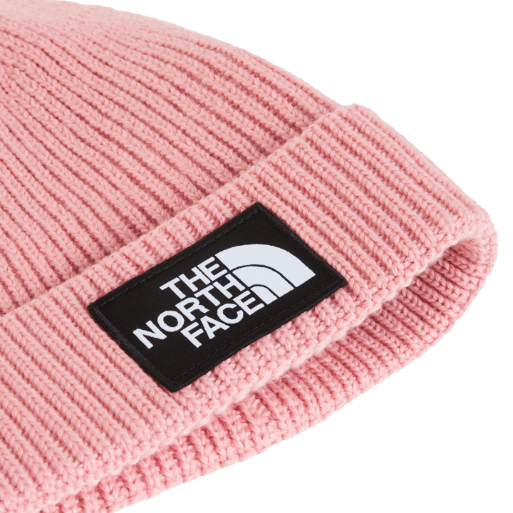 The North Face Kids' TNF Logo Box Cuffed Beanie Primrose The North Face