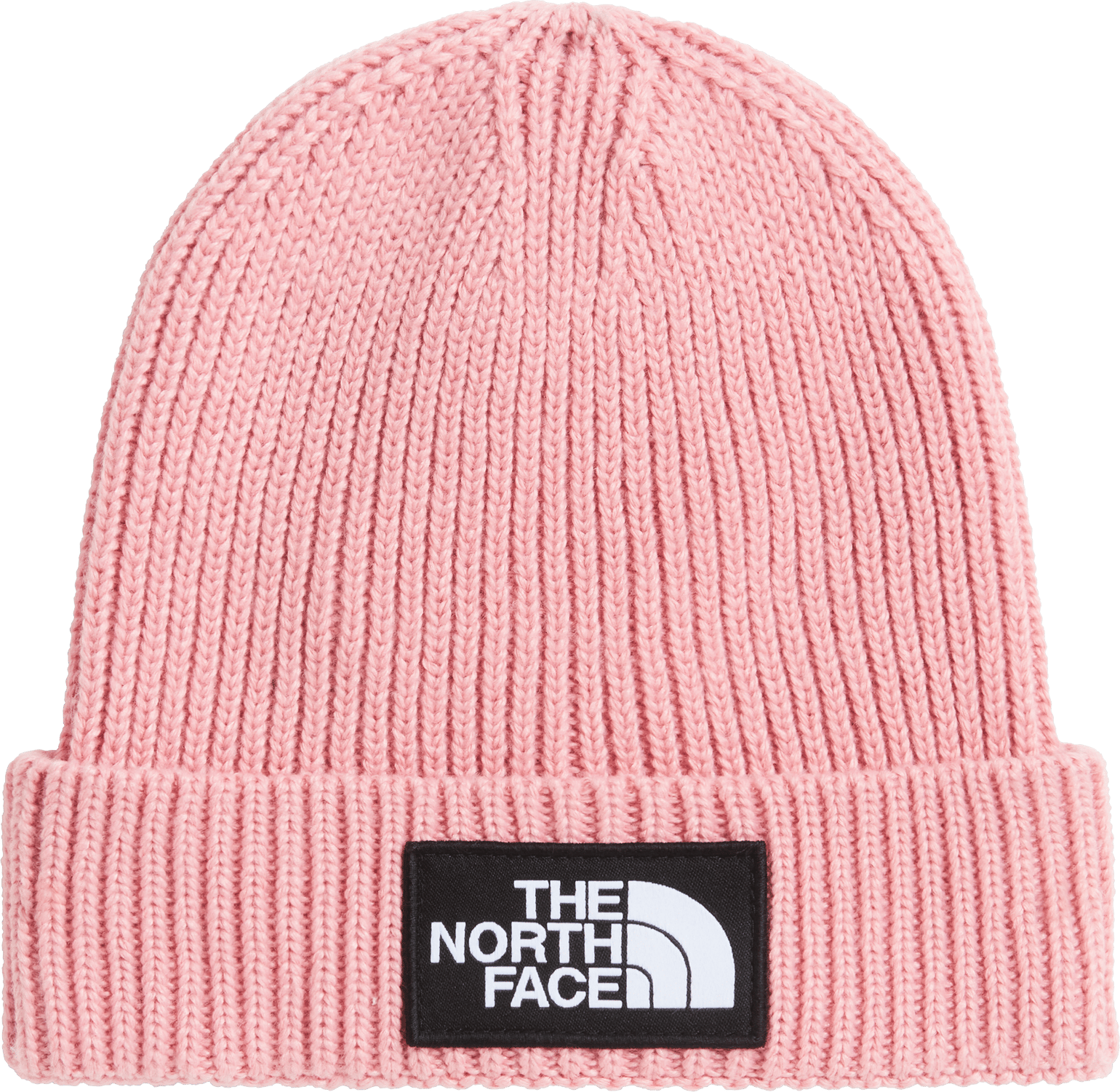 The North Face Kids' TNF Logo Box Cuffed Beanie Primrose