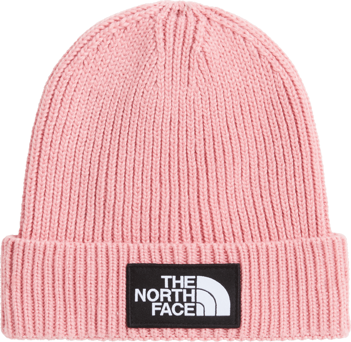 The North Face Kids' TNF Logo Box Cuffed Beanie Primrose The North Face