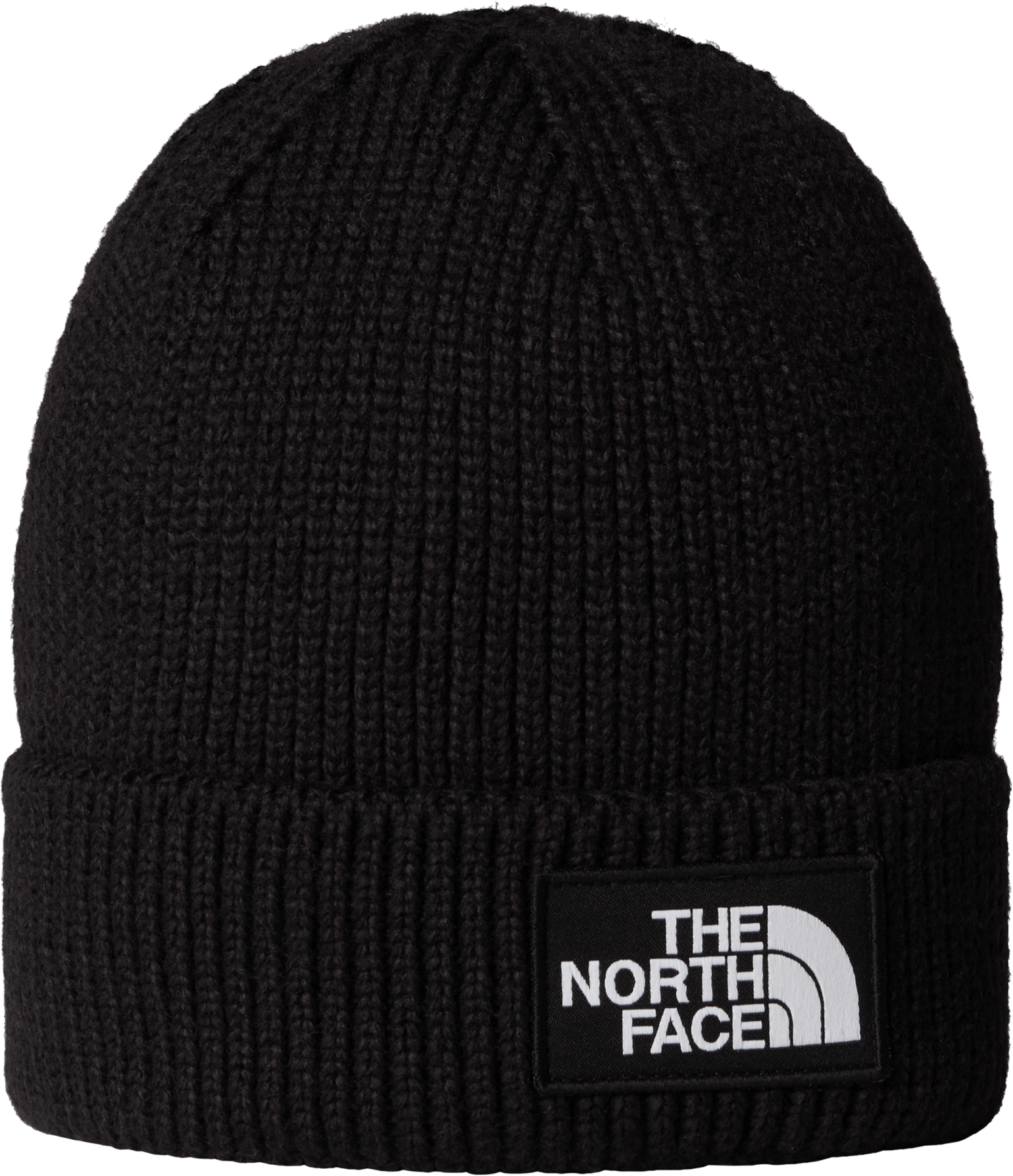 The North Face TNF Logo Box Cuffed Beanie TNF Black