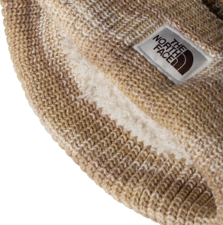 The North Face Salty Bae Lined Beanie White Dune The North Face