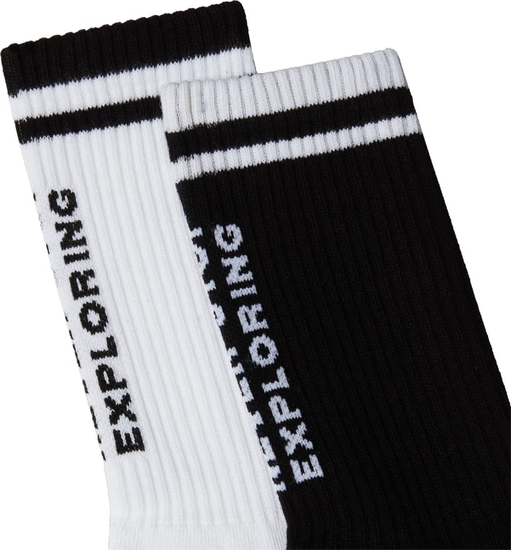 The North Face NSE Everyday Crew Sock - 2 Pack TNF Black/TNF White The North Face
