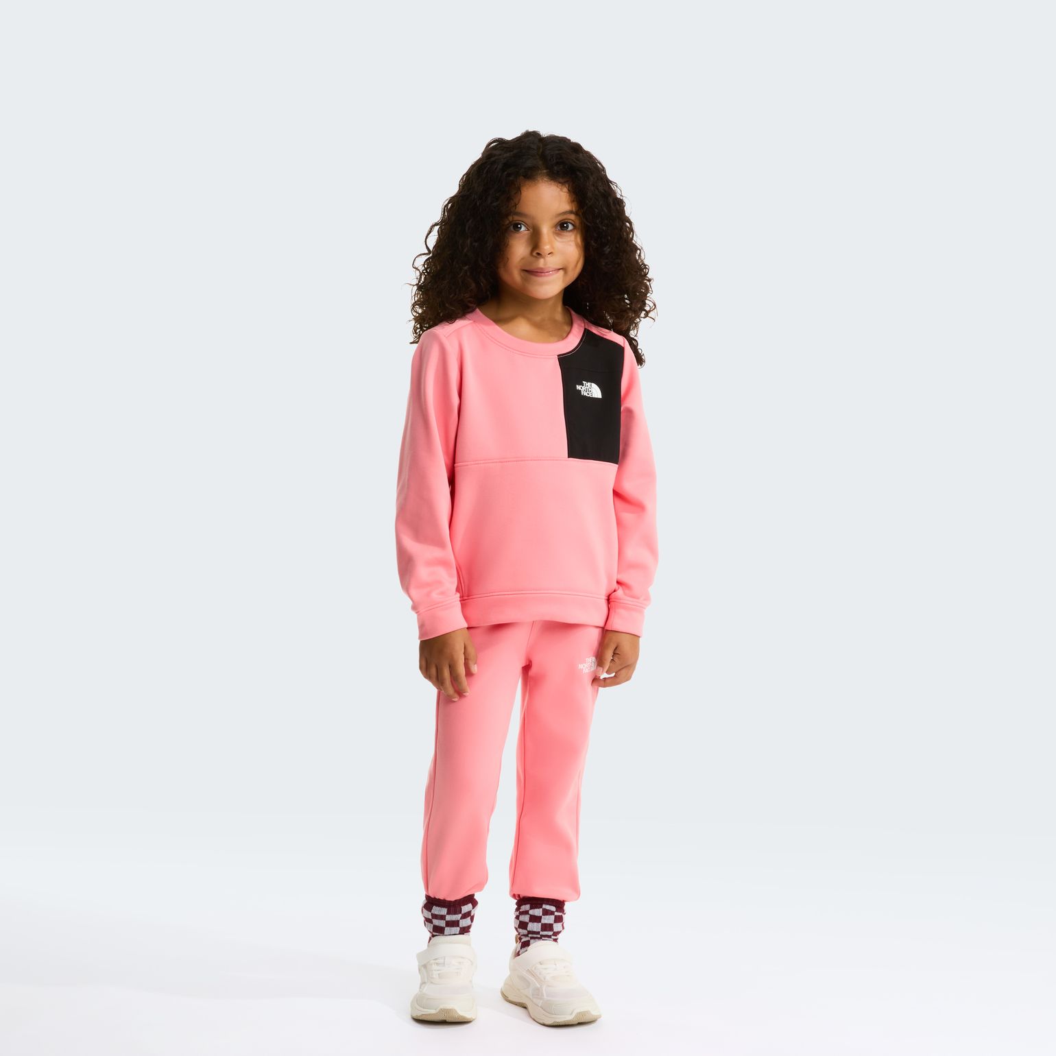 The North Face Kids' TNF Performance Fleece Set Coral Crush