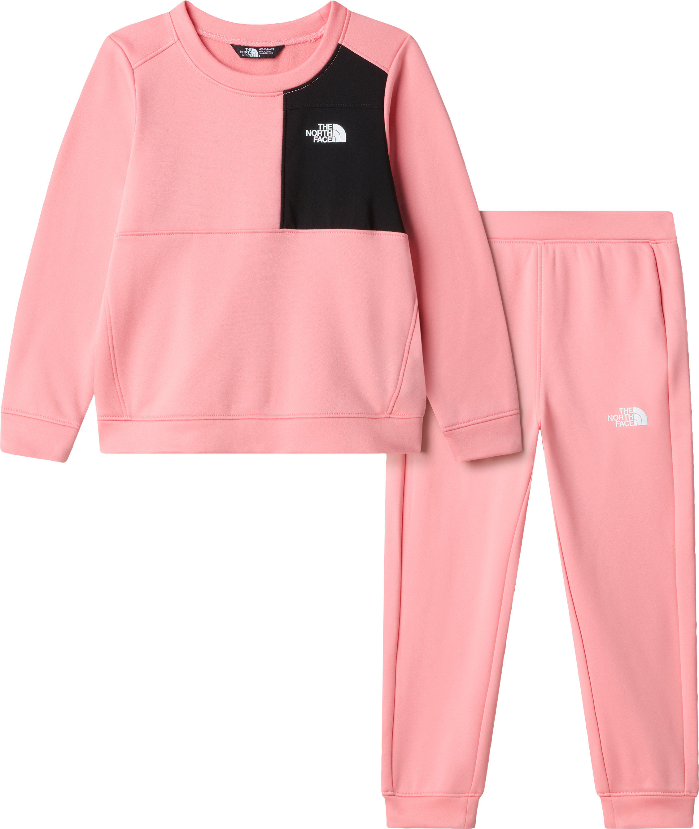 The North Face Kids' TNF Performance Fleece Set Coral Crush