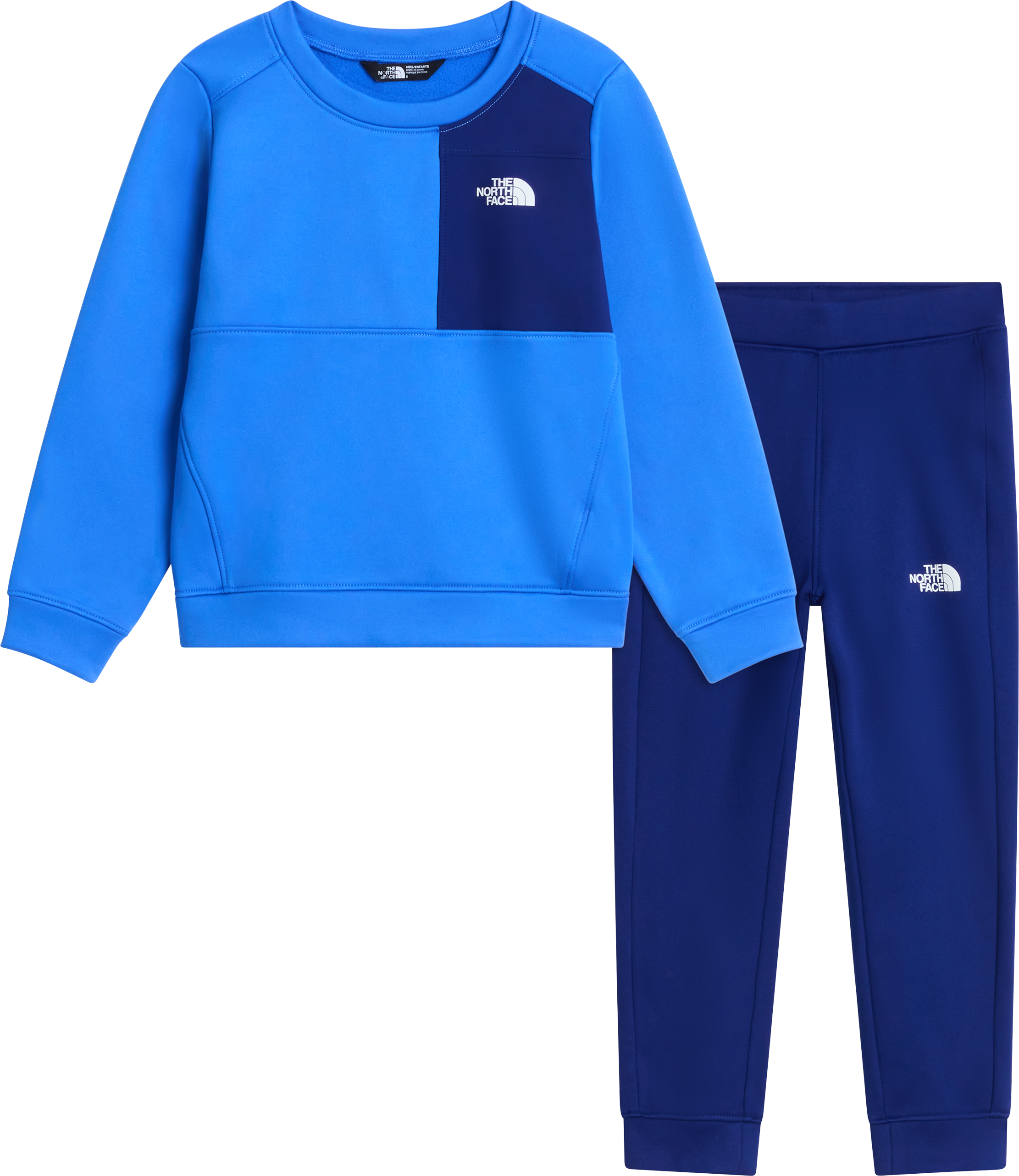 The North Face Kids' TNF Performance Fleece Set Active Blue/Bold Blue