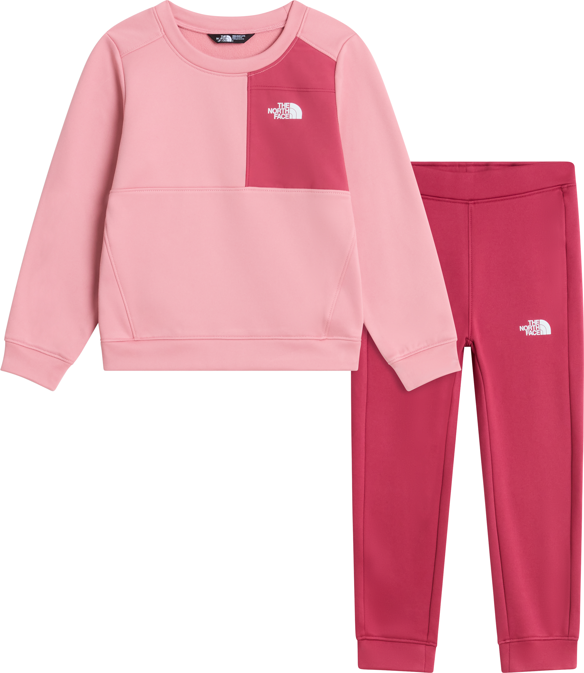 The North Face Kids' TNF Performance Fleece Set Primrose/Fermented Clay