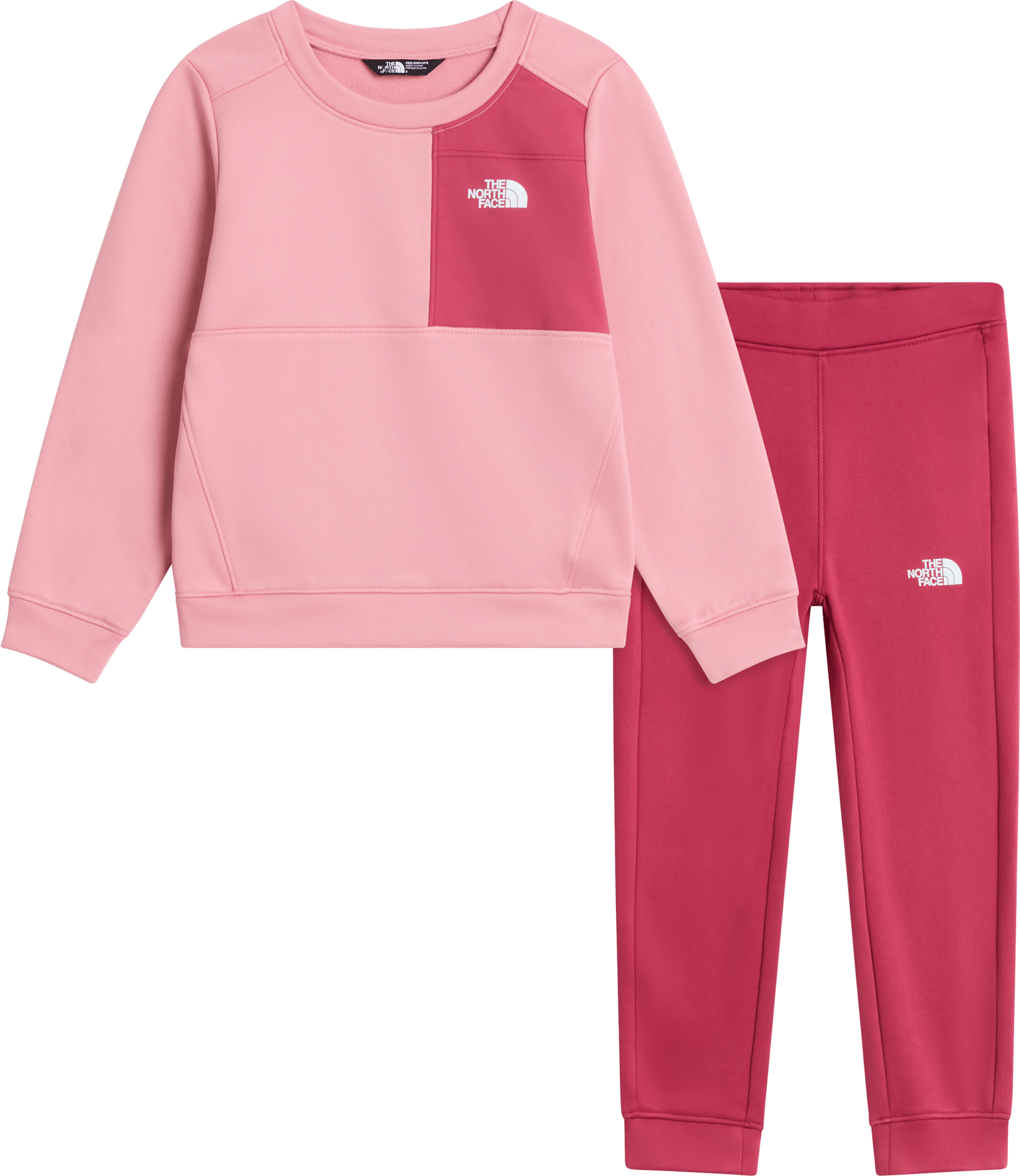 The North Face Kids' TNF Performance Fleece Set Primrose/Fermented Clay