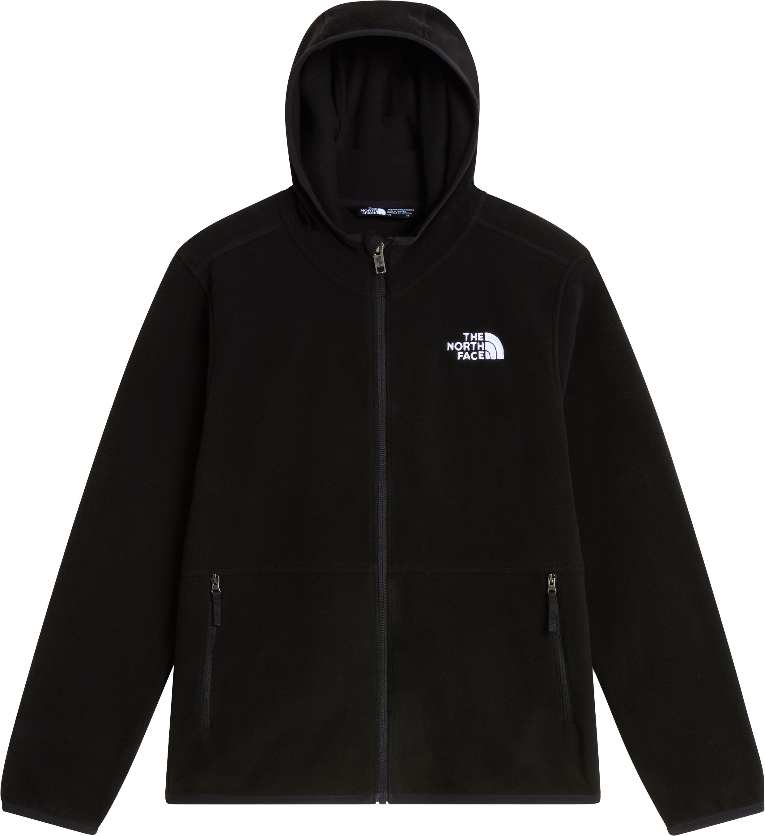 The North Face Teens' Glacier Full Zip Hoodie TNF Black