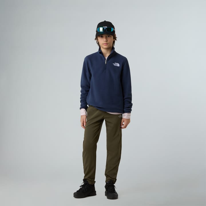 The North Face Teens' Glacier 1/4 Zip Pullover Summit Navy The North Face