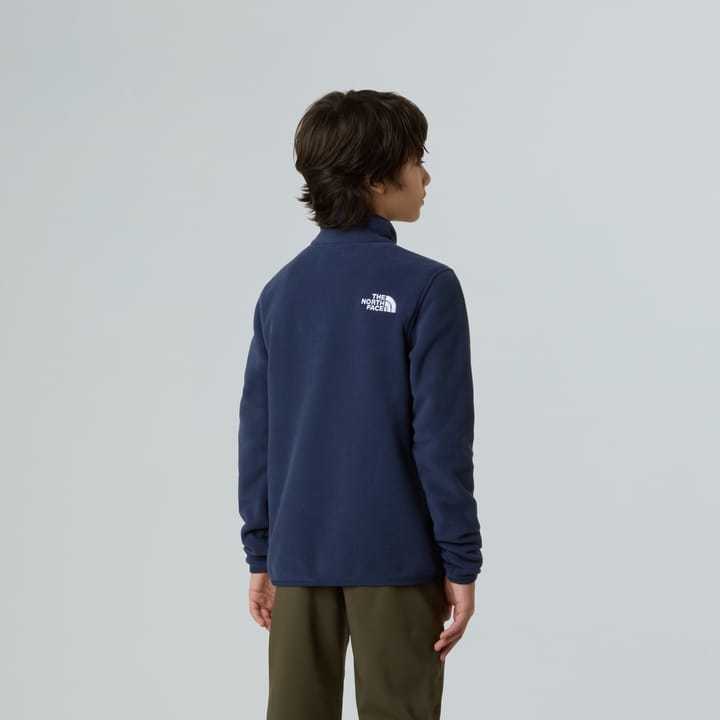 The North Face Teens' Glacier 1/4 Zip Pullover Summit Navy The North Face