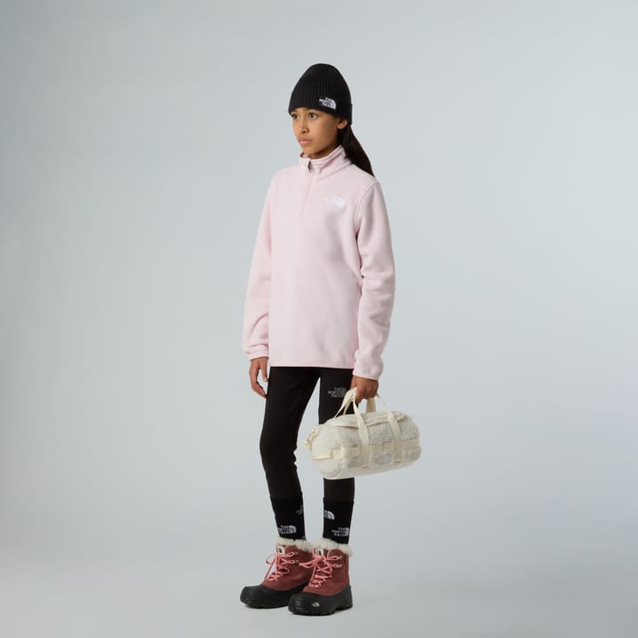 The North Face Teens' Glacier 1/4 Zip Pullover Pale Blossom The North Face