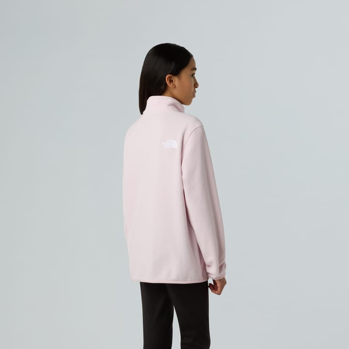 The North Face Teens' Glacier 1/4 Zip Pullover Pale Blossom The North Face The North Face Teens' Glacier 1/4 Zip Pullover Pale Blossom The North Face