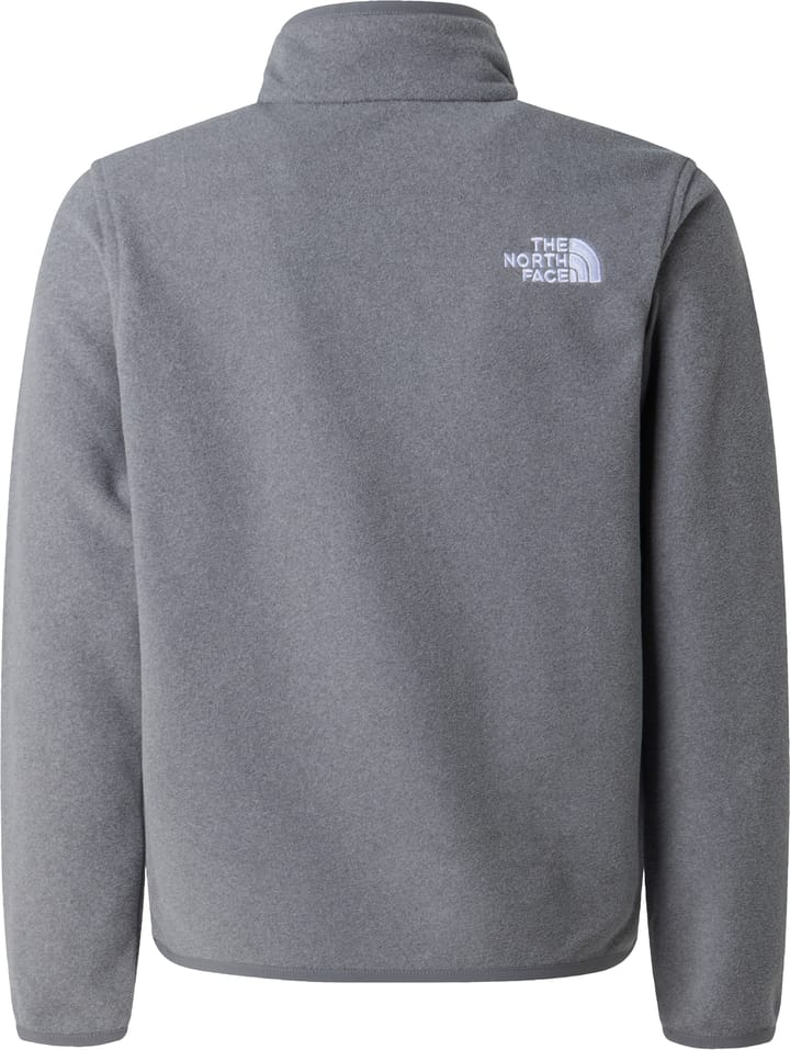 The North Face Teens' Glacier 1/4 Zip Pullover Tnf Mid Grey Heather The North Face