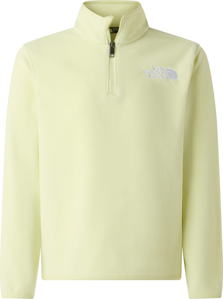 The North Face Teens' Glacier 1/4 Zip Pullover Lemon Mist The North Face