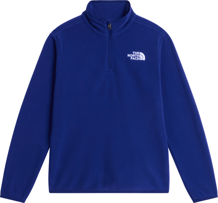 The North Face Teens' Glacier 1/4 Zip Pullover Bold Blue The North Face