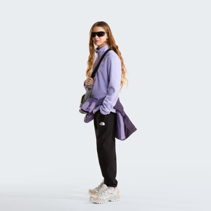The North Face Teens' Glacier 1/4 Zip Pullover Pale Plum The North Face