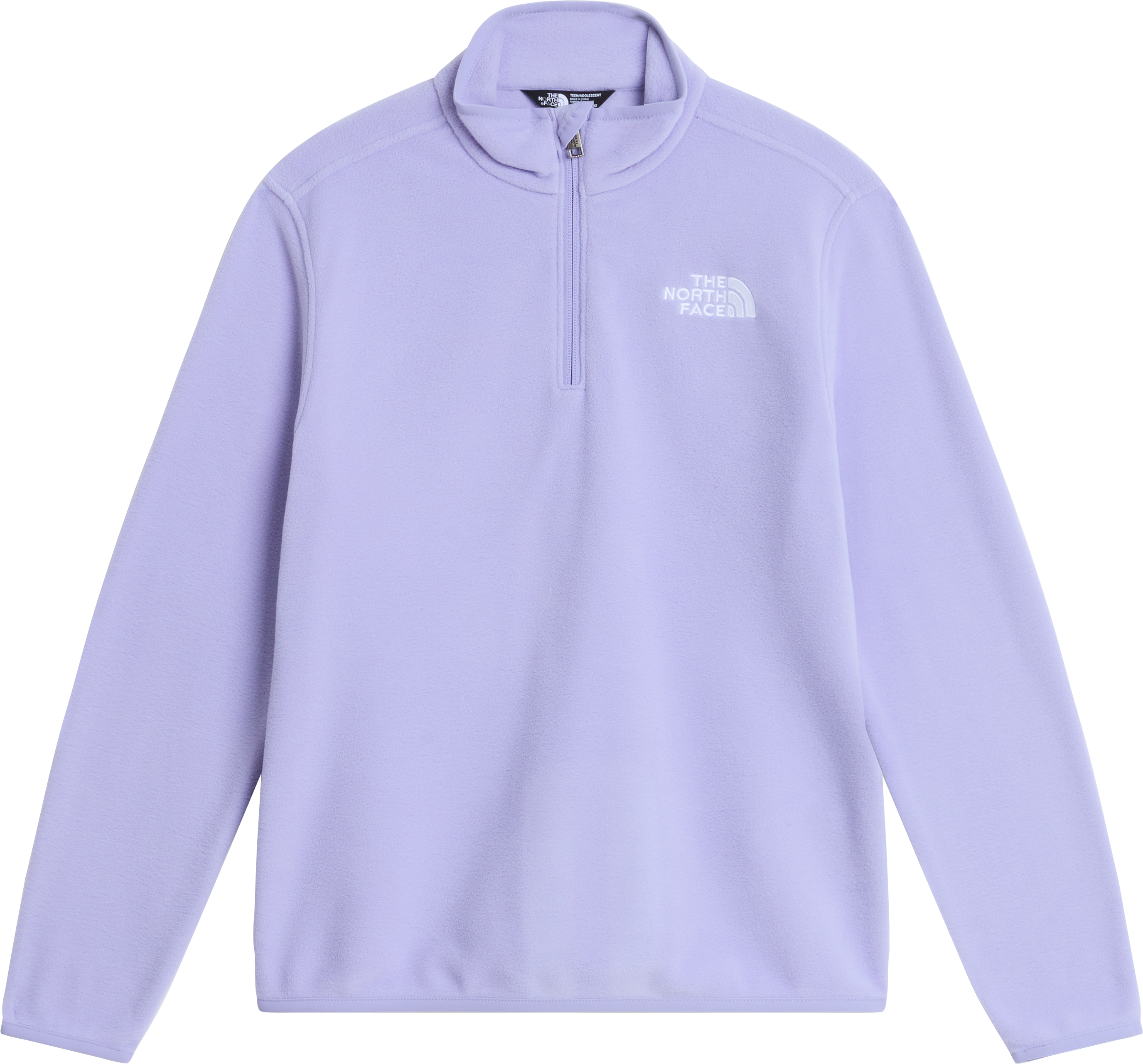 The North Face Teens' Glacier 1/4 Zip Pullover Pale Plum