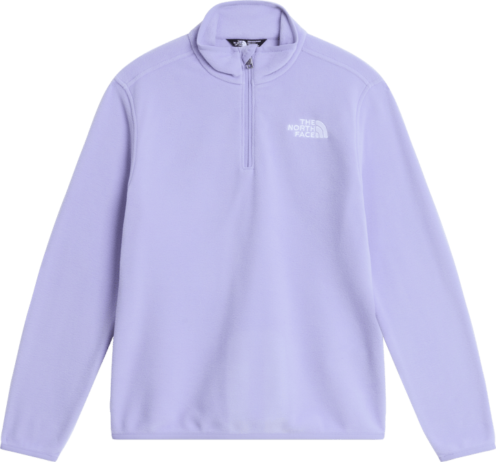 The North Face Teens' Glacier 1/4 Zip Pullover Pale Plum The North Face