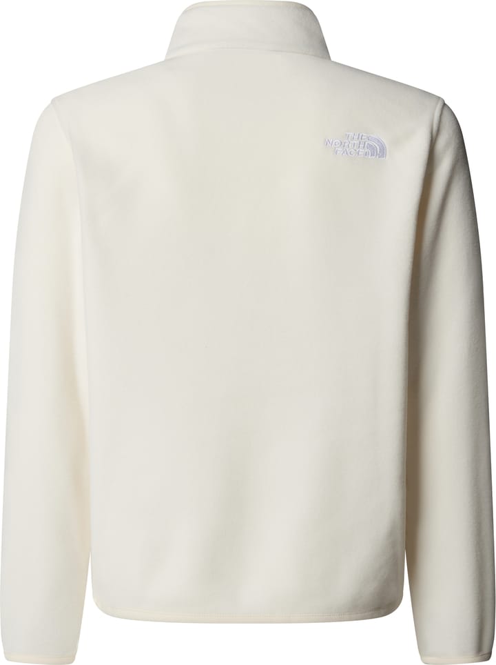 The North Face Teens' Glacier 1/4 Zip Pullover White Dune The North Face The North Face Teens' Glacier 1/4 Zip Pullover White Dune The North Face