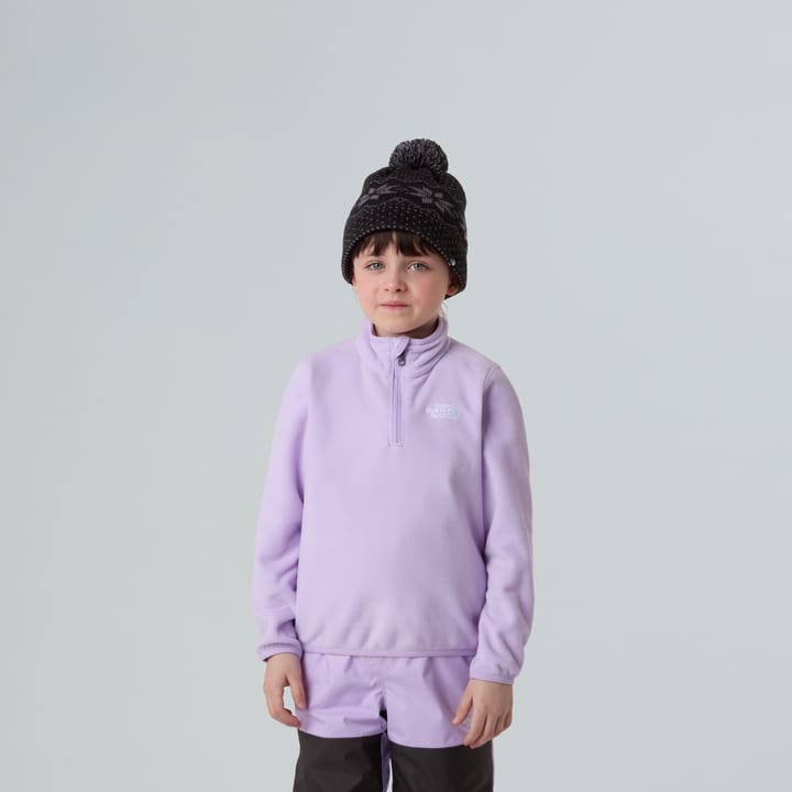 The North Face Kids' Glacier 1/4 Zip Pullover Lite Lilac The North Face The North Face Kids' Glacier 1/4 Zip Pullover Lite Lilac The North Face
