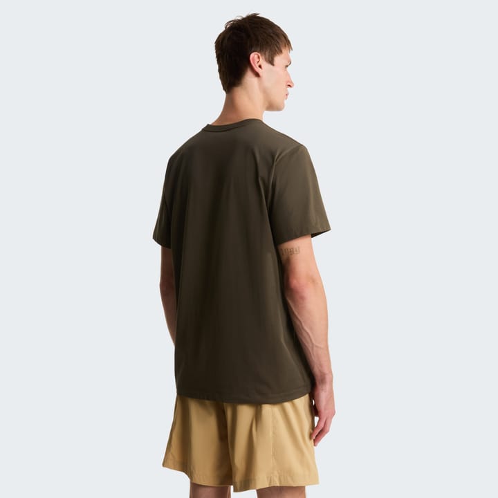 The North Face Men's Evolution Simple Dome Regular T-Shirt New Taupe Green The North Face