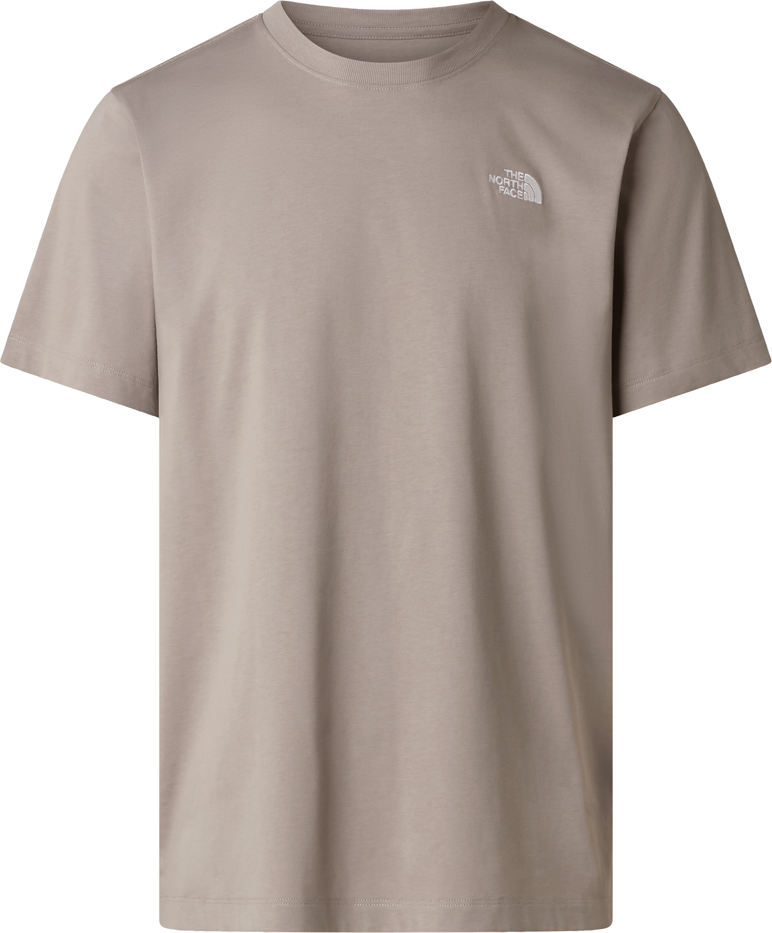 The North Face Men's Evolution Simple Dome Regular T-Shirt Stone Slab