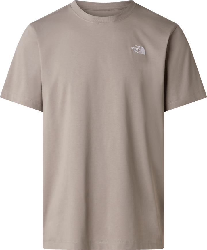 The North Face Men's Evolution Simple Dome Regular T-Shirt Stone Slab The North Face