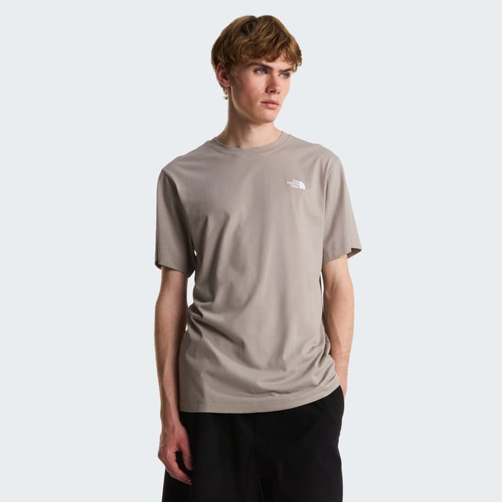 The North Face Men's Evolution Simple Dome Regular T-Shirt Stone Slab The North Face